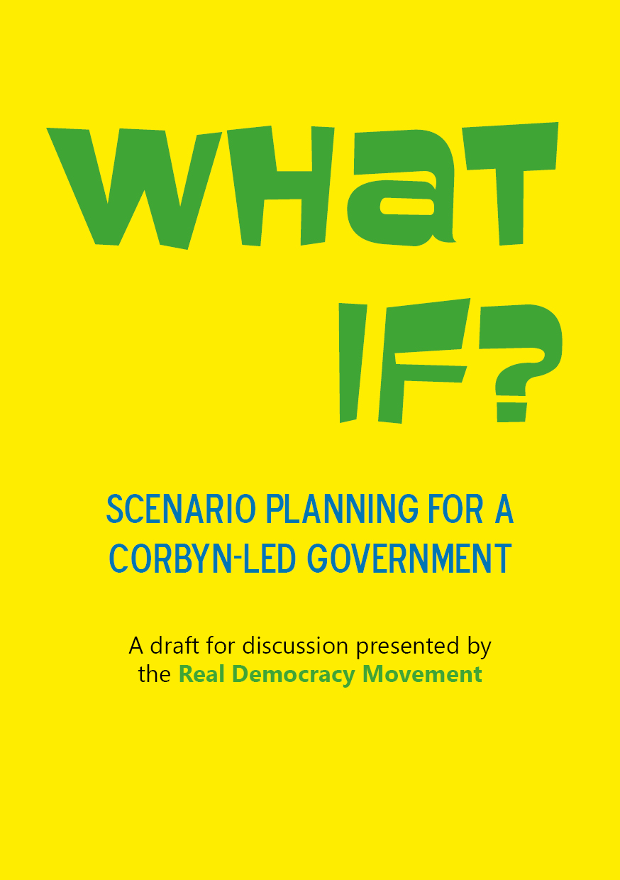 What if? Scenario planning for a Corbyn-led government
