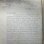 Special Branch letter about Bolshevik 'sack of books'